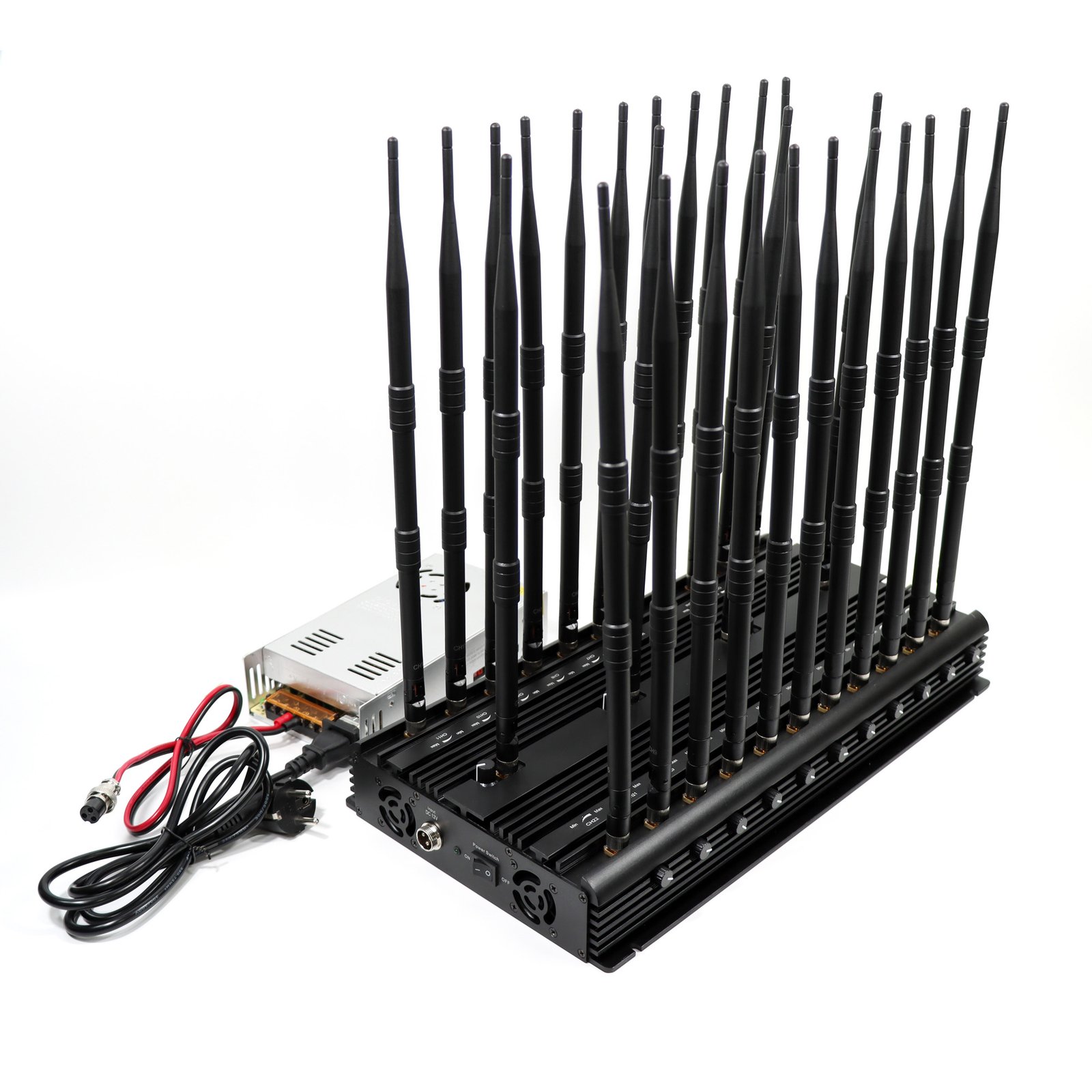 5g 2g 3g 4g wifi2.4g wifi5g wifi6g gps signal jammer for full bands