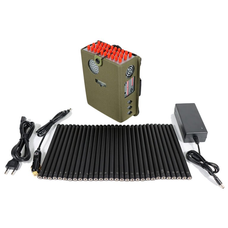 handheld 32 bands fm radio wifi 7e 6e 433 315 868 cdma gsm 3g 4g 5g cell phone jammer jsln32