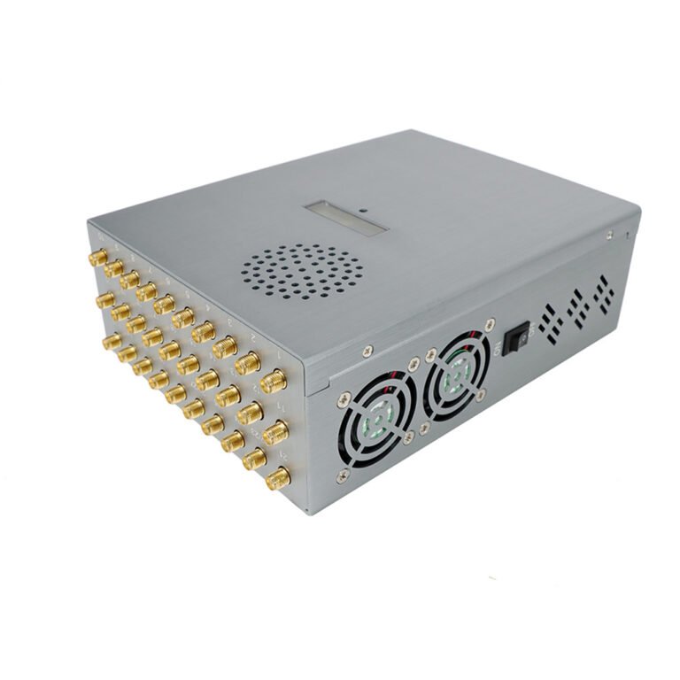 handheld 32 bands wifi gps cdma gsm 3g 4g 5g cell phone signal jammer with nylon cover for portable jsln32